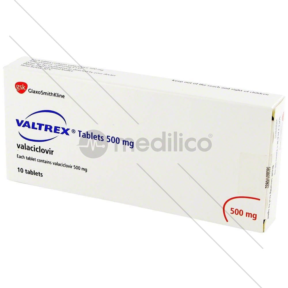 Buy Valtrex 500mg Tablets Online In The UK Medilico UK   Valtrex Pro L L 