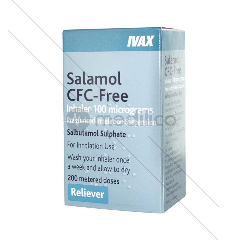 Buy Salamol Inhaler Online in the UK | Medilico UK